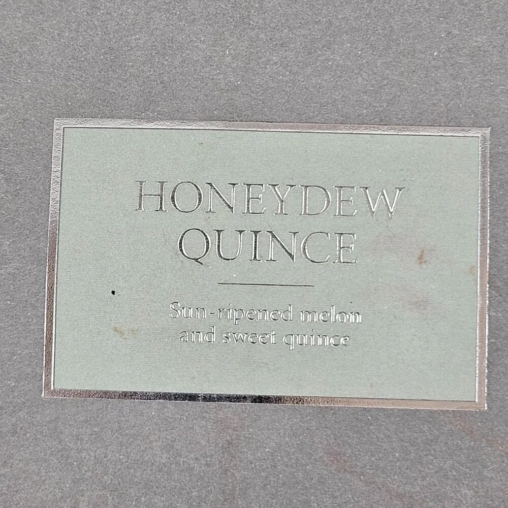 Restoration Hardware Honeydew Quince Votive Candles Set of 4 Filled Votives